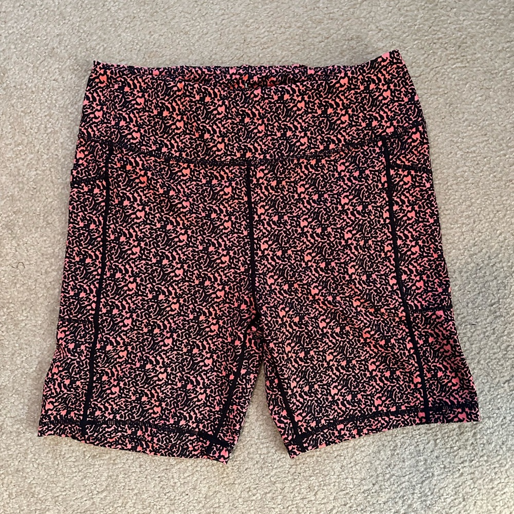 Senita 7 inch inseam Rio shorts - electric orange -L